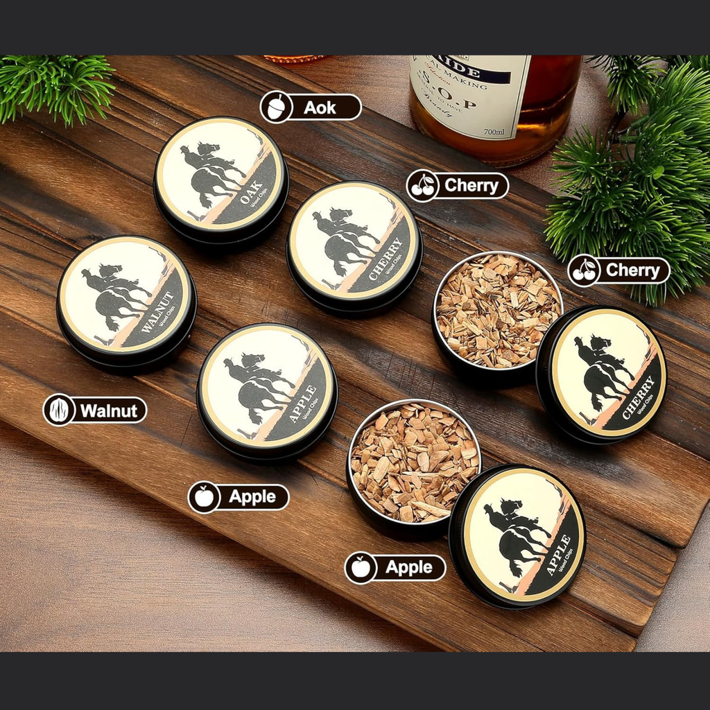 BARREL & EMBER™ ELECTRIC WHISKEY SMOKE KIT COMBO