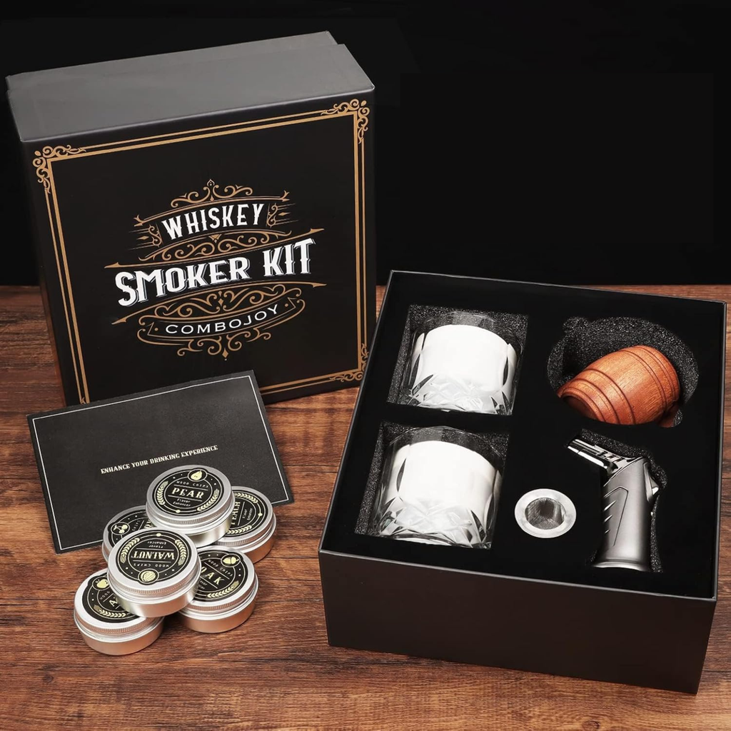 BARREL & EMBER™ WHISKEY SMOKE KIT COMBO