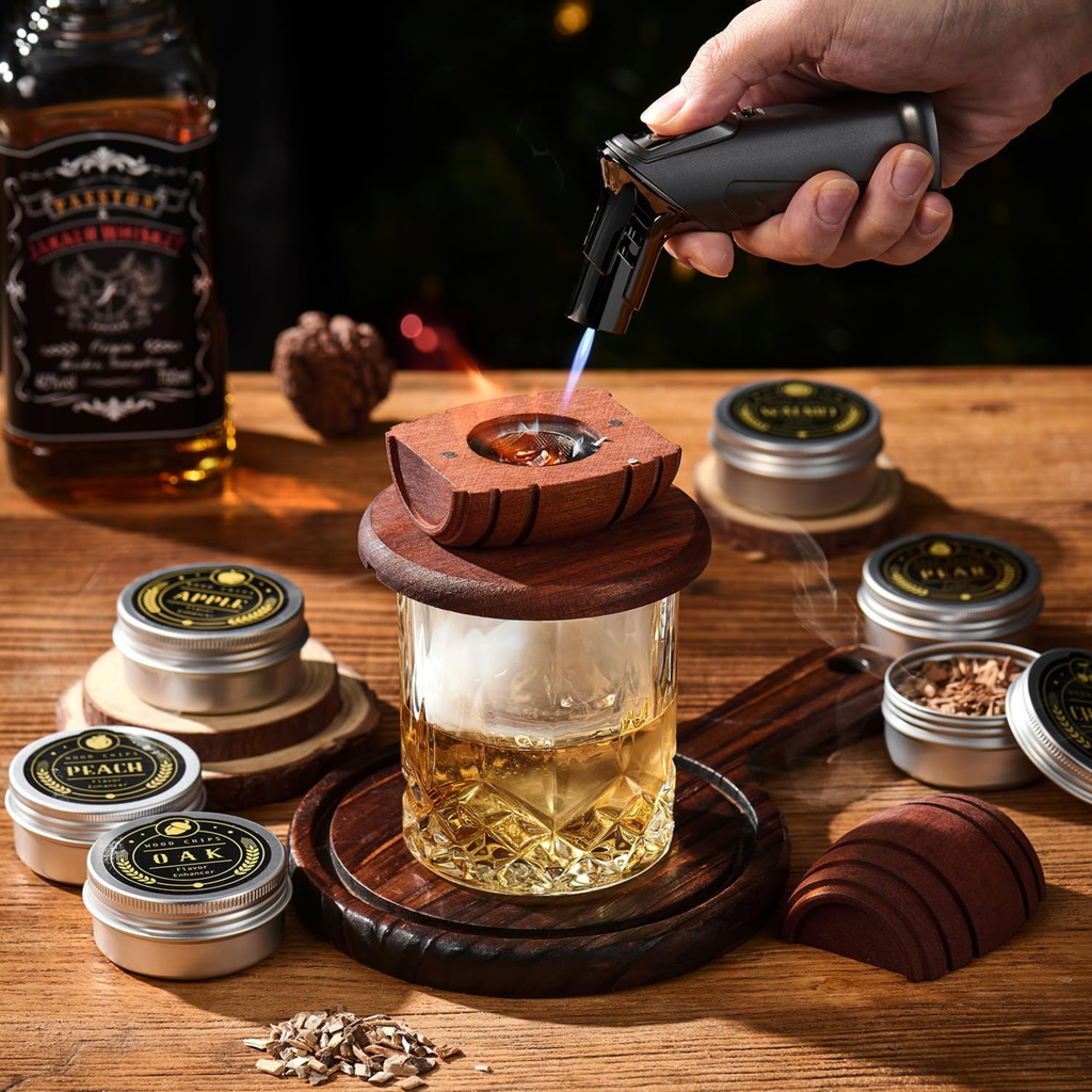 BARREL & EMBER™ WHISKEY SMOKE KIT COMBO