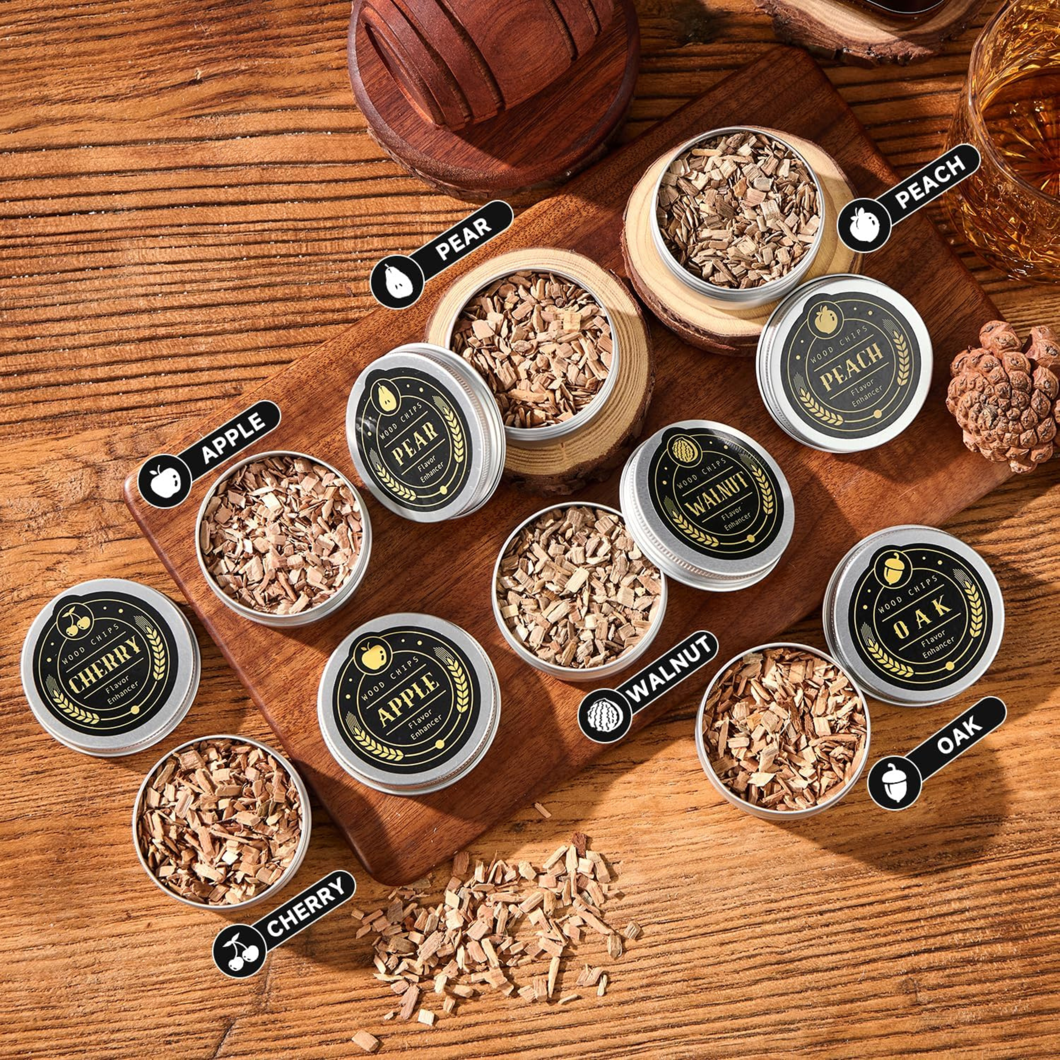 BARREL & EMBER™ WHISKEY SMOKE KIT COMBO